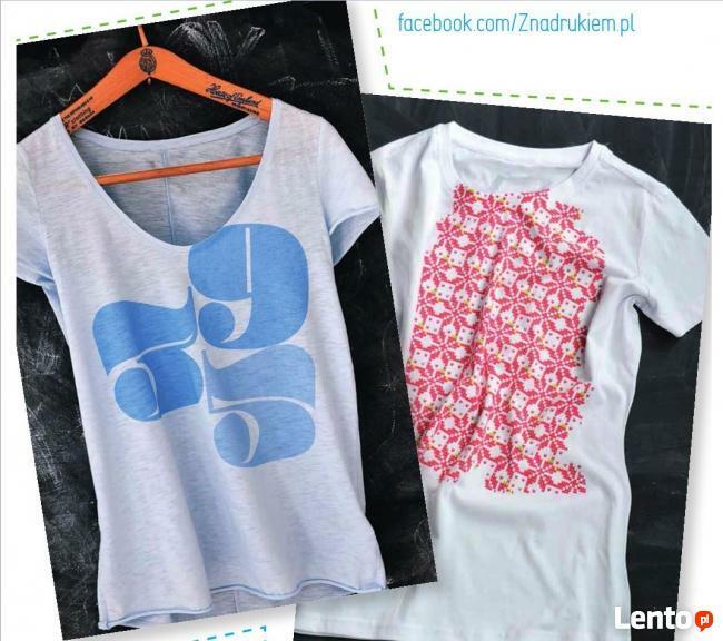 Nadruki na koszulkach