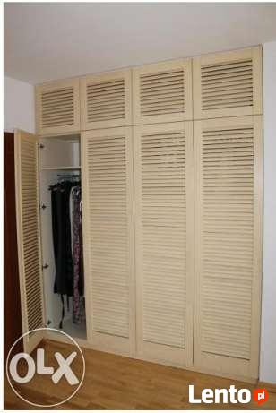 Meble od stolarza na wymiar - szafy, kuchnie, garderoby, sch
