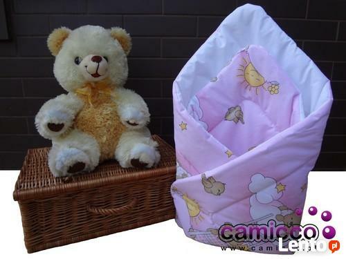 Rożek becik bawełniany 80 x 80 cm RZEP rożki beciki