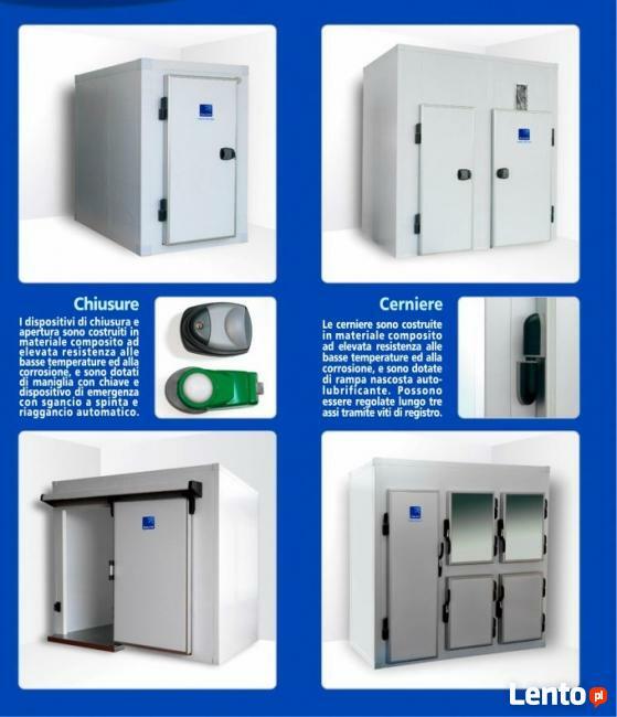 komora chłodnicza modułowa camlock , na wymiar