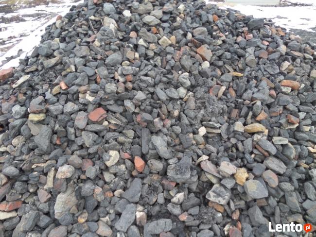 Kamień kliniec i tłuczeń kopalniany pokopalniany czarny
