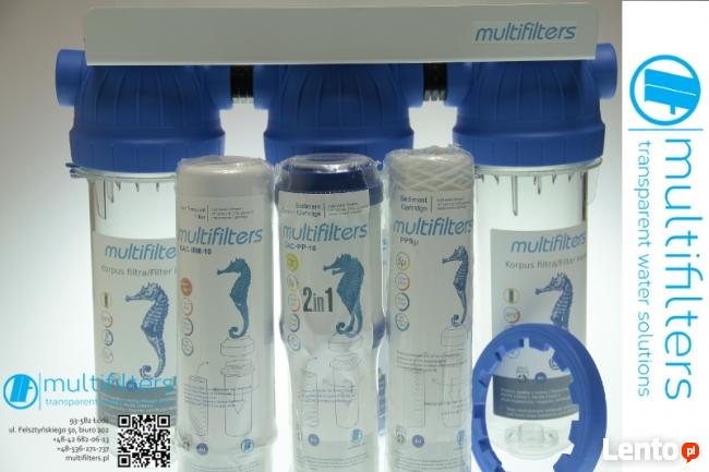 Odżelaziacz 3 stopniowy dla domu Multifilters