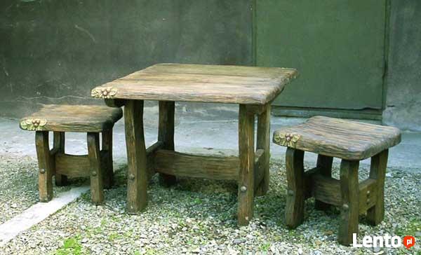 Drewniane meble ogrodowe