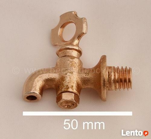 Kranik mosiężny do małej beczki dębowej 1-5 litrów BECZKA