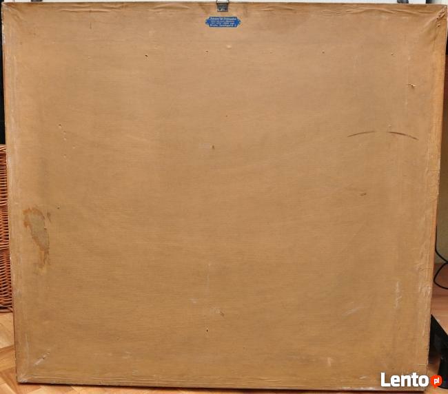 JEDYNY ORYGINALNY OBRAZ OLEJNY * PEJZAŻ * E. HOMA 1937 r.