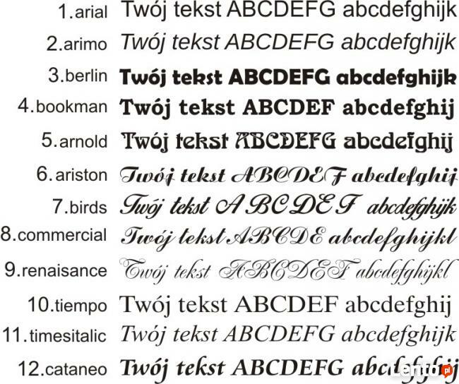 tabliczki grawerowane na drzwi