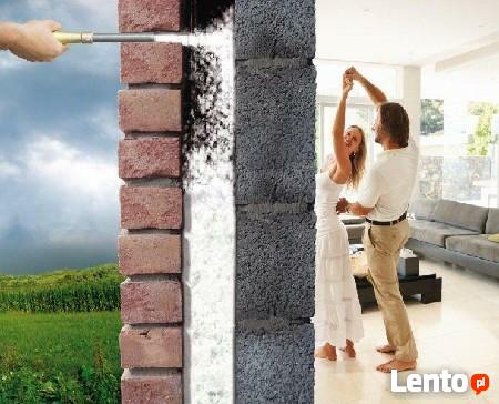 Naprawa izolacji metodą wdmuchiwania. Celuloza, wełna