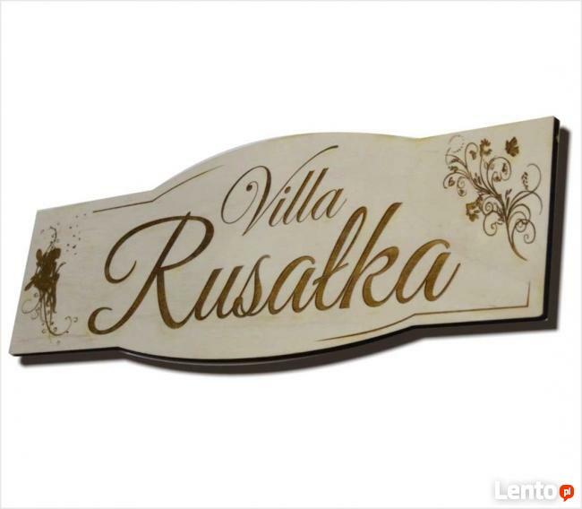 Tablice,tabliczki grawerowane ze sklejki