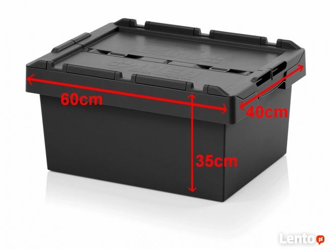 ZAMYKANE SKRZYNKI PLASTIKOWE - WYNAJEM :609 735 860