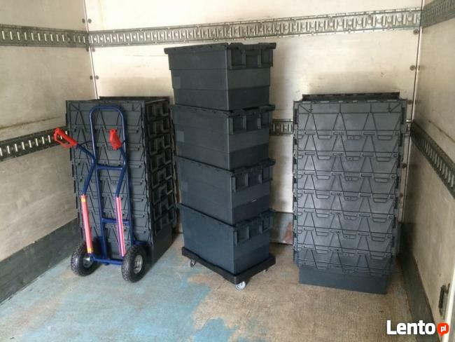 ZAMYKANE SKRZYNKI PLASTIKOWE - WYNAJEM :609 735 860