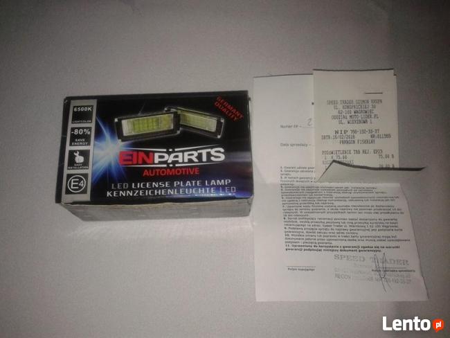 PODŚWIETLENIE LED TABLICY VW CADDY GOLF PLUS