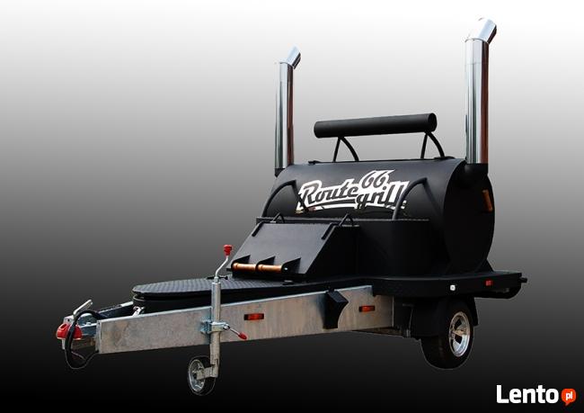 smoker mobilny grill ,przyczepa gastronomiczna Texas 4 grill