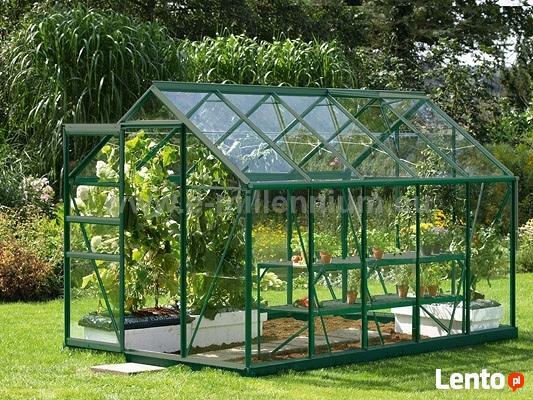 Szklarnia Vitavia Venus 7500 zielona 3.84 x 1.93m 7,5 m2