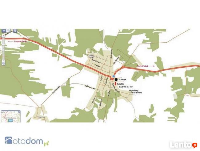 Dzialka Pod Investycje Zamek Olsztyn kolo Częstochowy