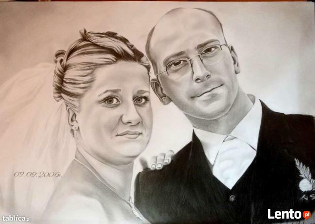 PORTRET w ołówku - pomysł na PREZENT