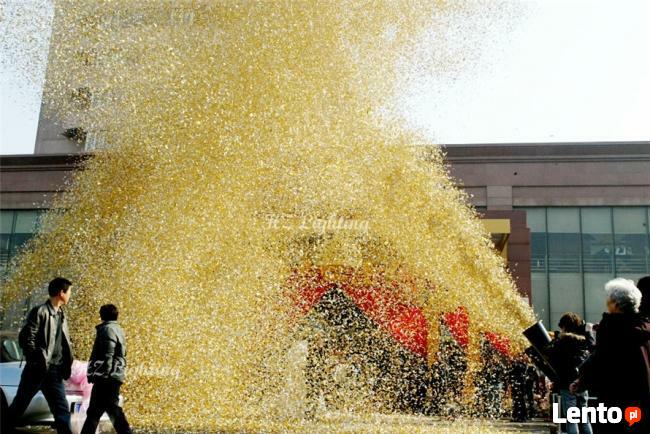 Atrakcje na wesele, bańki, dym ciężki, konfetti, oświetlenie