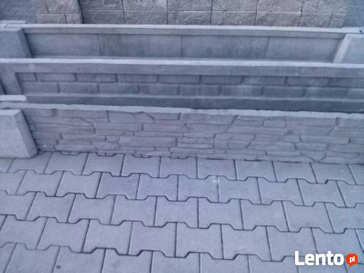 płyta betonowa pod siatkę panel Łask Łódzkie podmurówka 25cm