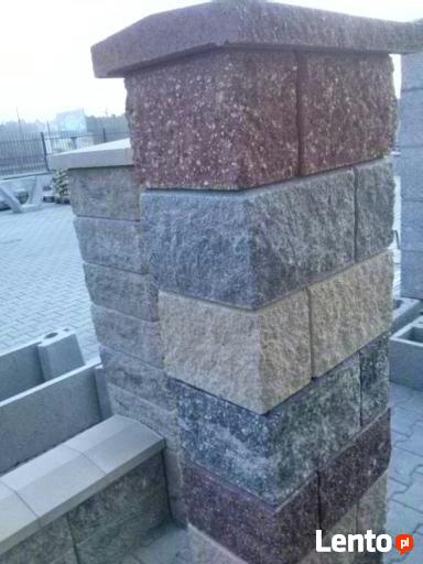 płot łupany ogrodzenia łupane Joniec pustaki łupane GORC