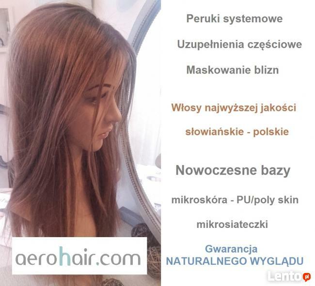 Uzupełnienia włosów, włosy naturalne słowiańskie polskie