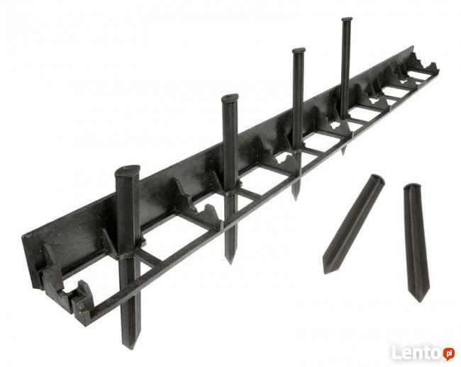 OBRZEŻE TRAWNIKOWE GEOBORDER 58x1000 + 3 KOTWY