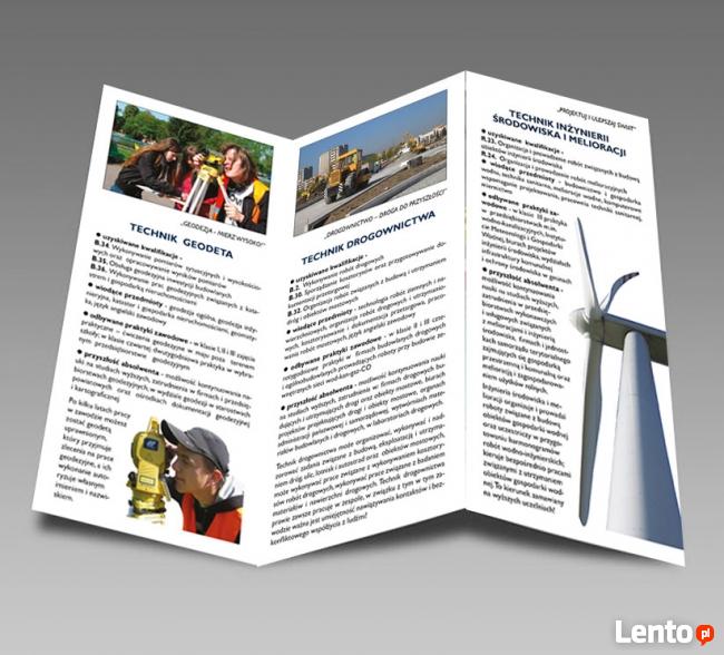 Ulotki, wizytówki, banery, oklejanie witryn, tablice