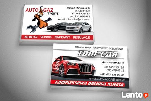 Ulotki, wizytówki, banery, oklejanie witryn, tablice