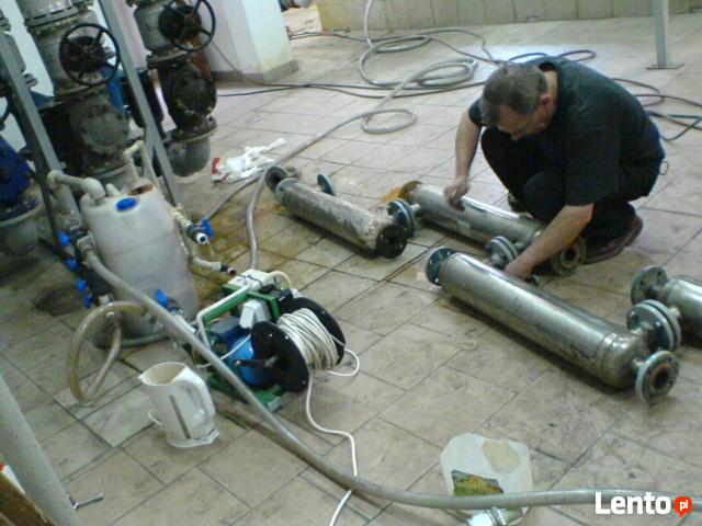 Chemiczne czyszczenie wymienników ciepła