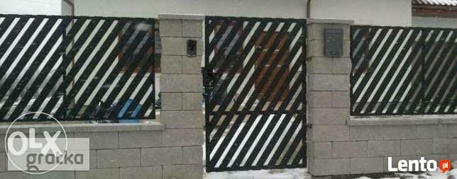 Montaż ogrodzeń, przęsła, panele, bramy furtki