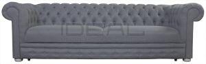 Pikowana Sofa Chesterfield March Rem z funkcją spania