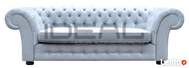Sofa Chesterfield Diva skóra/tkanina- bonele gratis