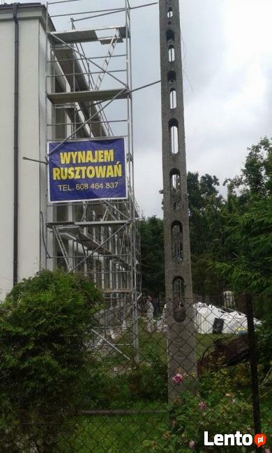 wynajem wypożyczlania rusztowań elewacyjnych Bielsko-Biała