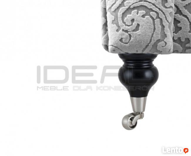 Sofa Chesterfield Madame Rem - wariant na kółkach lub bez