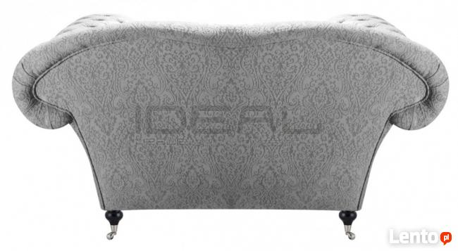 Sofa Chesterfield Madame Rem - wariant na kółkach lub bez