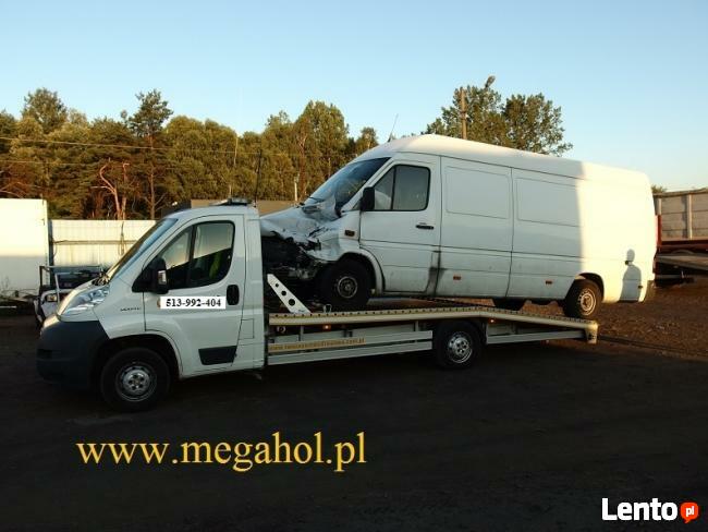 Pomoc Drogowa Sosnowiec Laweta 24h/7 Katowice Mysłowice Hol