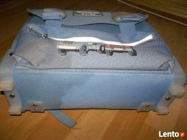 Plecak szkolny błękitny