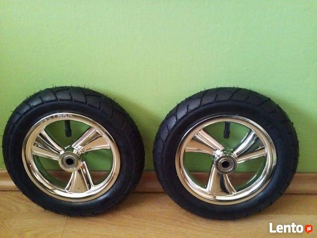 Nowe koła pompowane 10 i 12 calowe do przodu i tyłu wózka