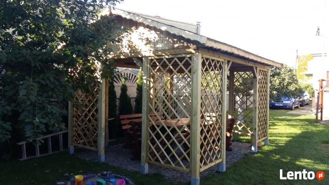 HUŚTAWKA Ogrodowa DREWNIANA Solidna Meble Ogrodowe