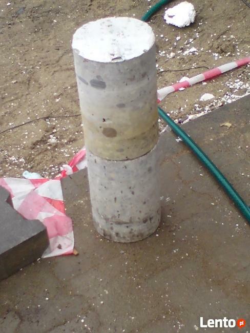 Wiercenie otworów w betonie technika diamentowa Łódź,Płock