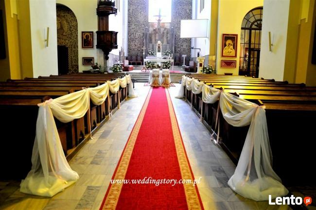 Dekoracje Kościoła na ślub Lublin