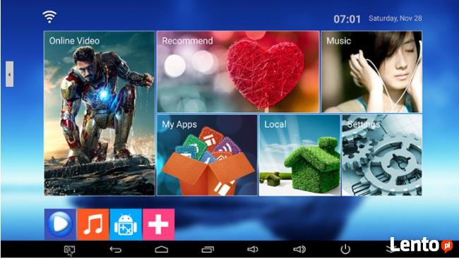 Nowy Model 2020 !!! M8S+ SMART TV BOX ANDROID 5.1 Lolipop KO