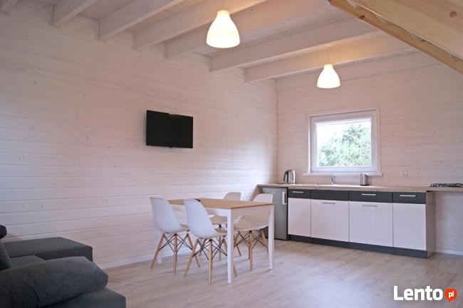 Karwia. Domki skandynawskie, pokoje i apartament Flamand