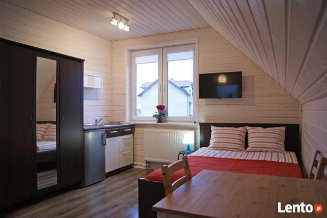 Karwia. Domki skandynawskie, pokoje i apartament Flamand