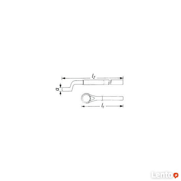 KLUCZ oczkowy HAZET zestaw kluczy HAZET 80 85mm 640 odsadzon