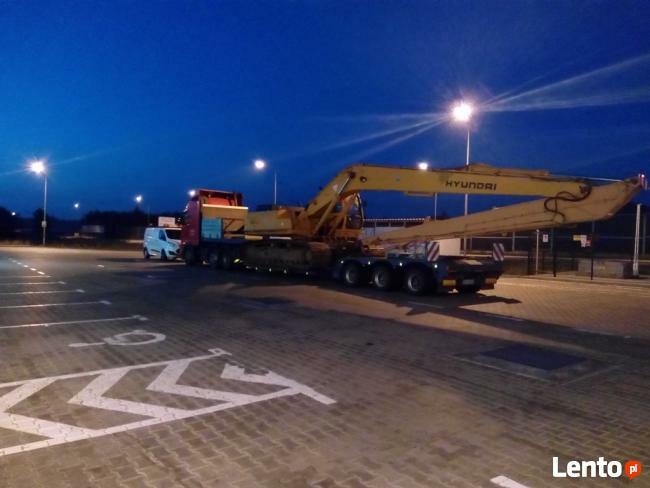 Transport ponadgabarytowy i specjalistyczny