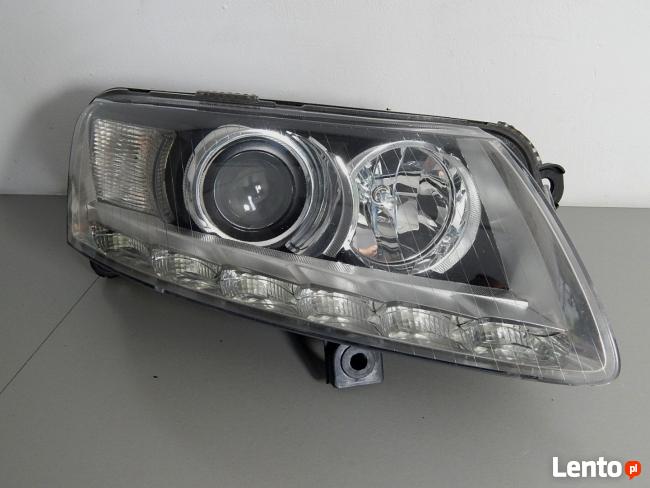 AUDI A6 C6 LED PRAWA LAMPA BI-XENON NIESKRĘTNA