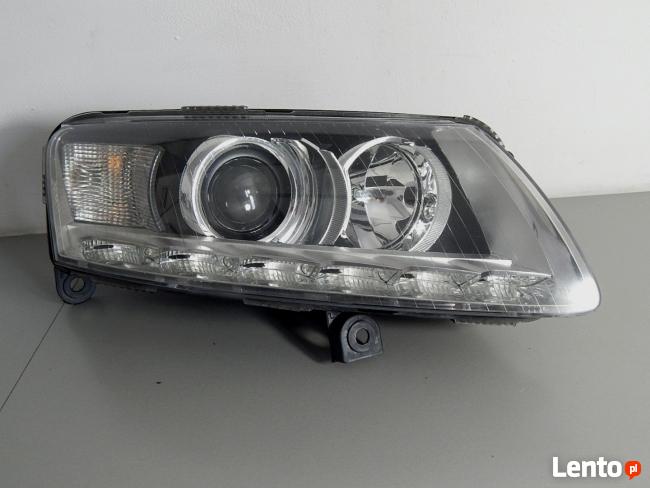 AUDI A6 C6 LED PRAWA LAMPA BI-XENON NIESKRĘTNA
