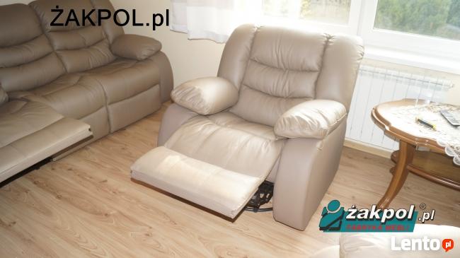 meble skórzane poznań fotel relaks Dubaj meble ze skóry