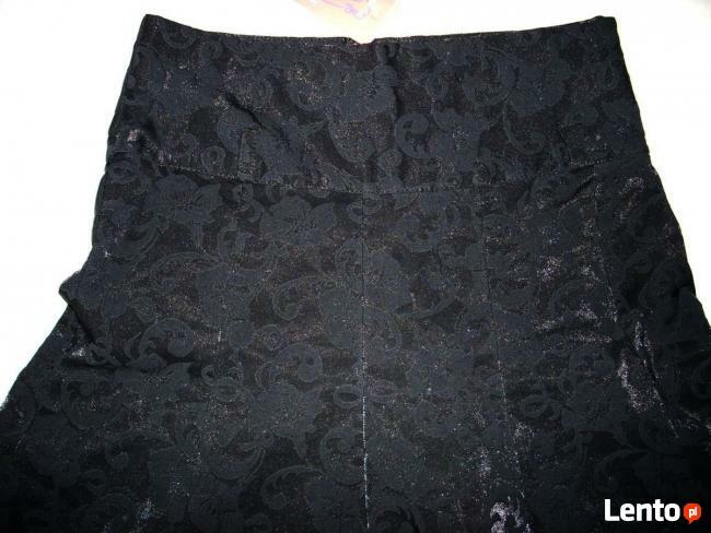 NOWA Żakardowa Elegancka spódnica 36 S