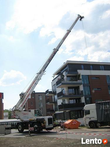 DŹWIG Radom USŁUGI DZWIGOWE Żuraw Samojezdny Transport