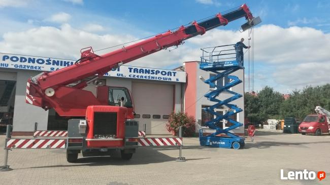 DŹWIG Radom USŁUGI DZWIGOWE Żuraw Samojezdny Transport